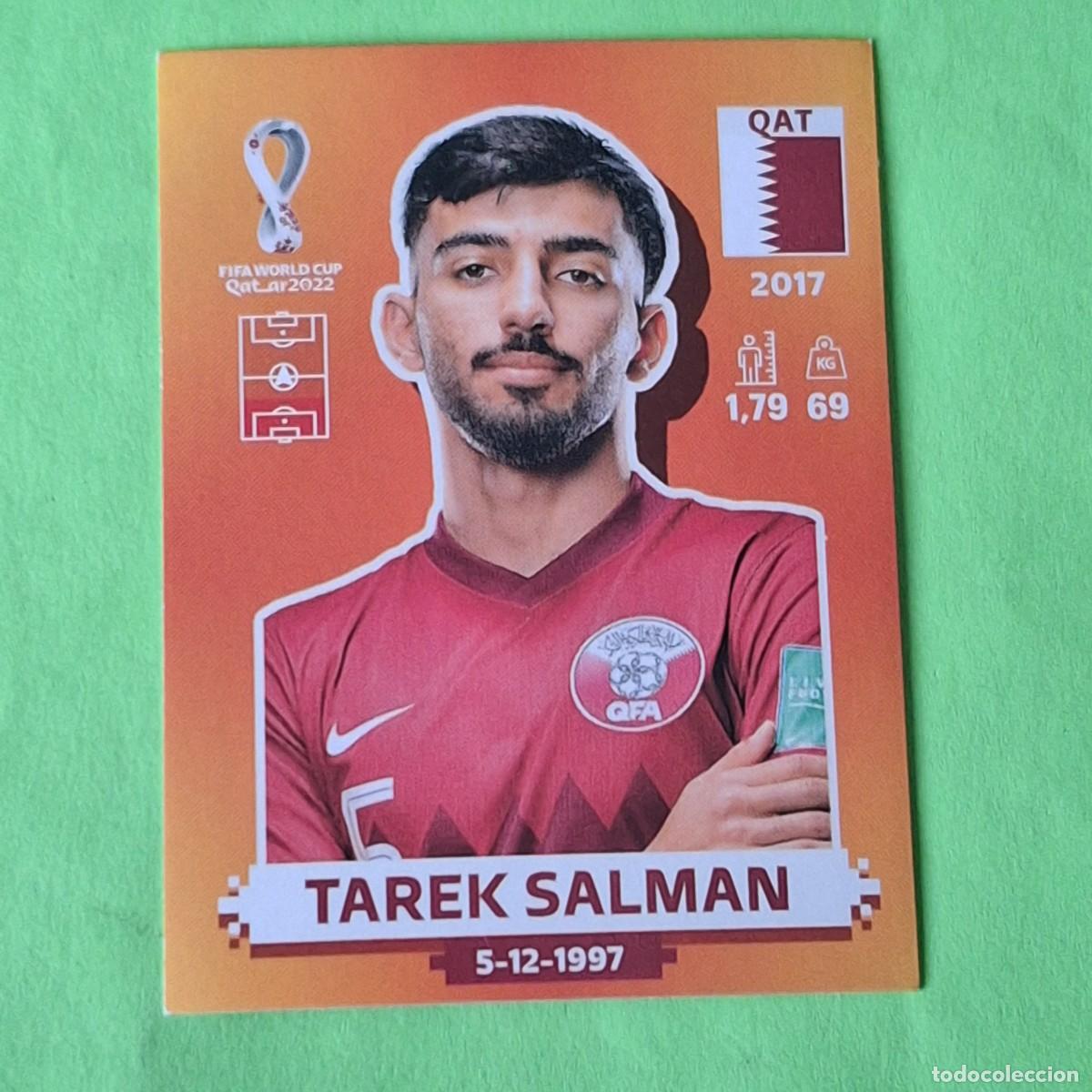 Cromos de F&uacute;tbol: WORLD CUP MUNDIAL QATAR 2022 - VERSION NARANJA SUDAMERICA - QAT 10 QATAR - TAREK SALMAN