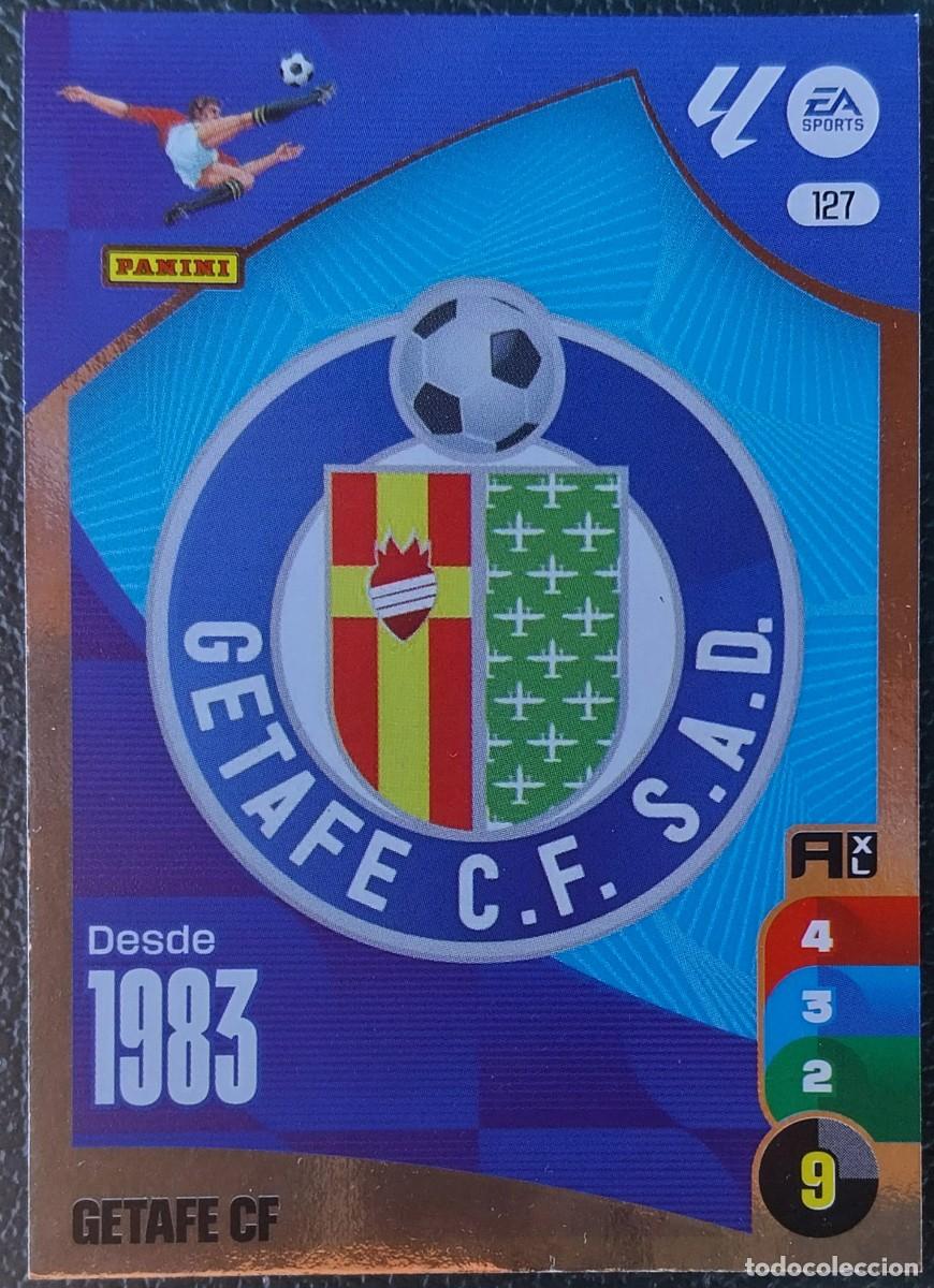 Figurine di Calcio: 127 ESCUDO GETAFE CF FICHAS ALBUM ADRENALYN XL 2024 2025 24 25