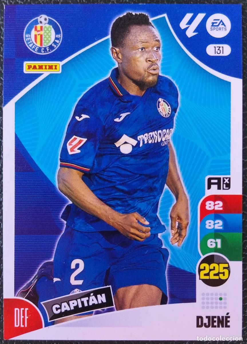 Cromos de F&uacute;tbol: 131 DJENE GETAFE CF FICHAS ALBUM ADRENALYN XL 2024 2025 24 25