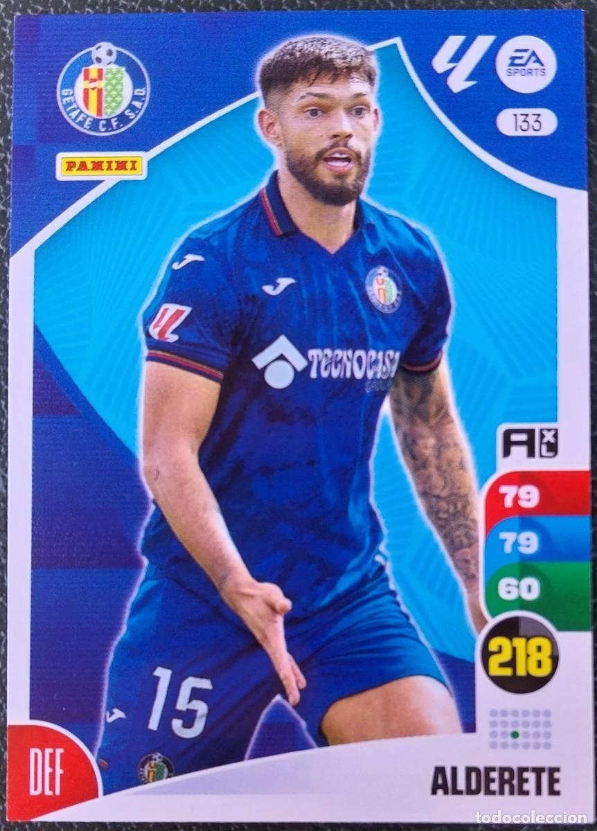 Cromos de F&uacute;tbol: 133 ALDERETE GETAFE CF FICHAS ALBUM ADRENALYN XL 2024 2025 24 25