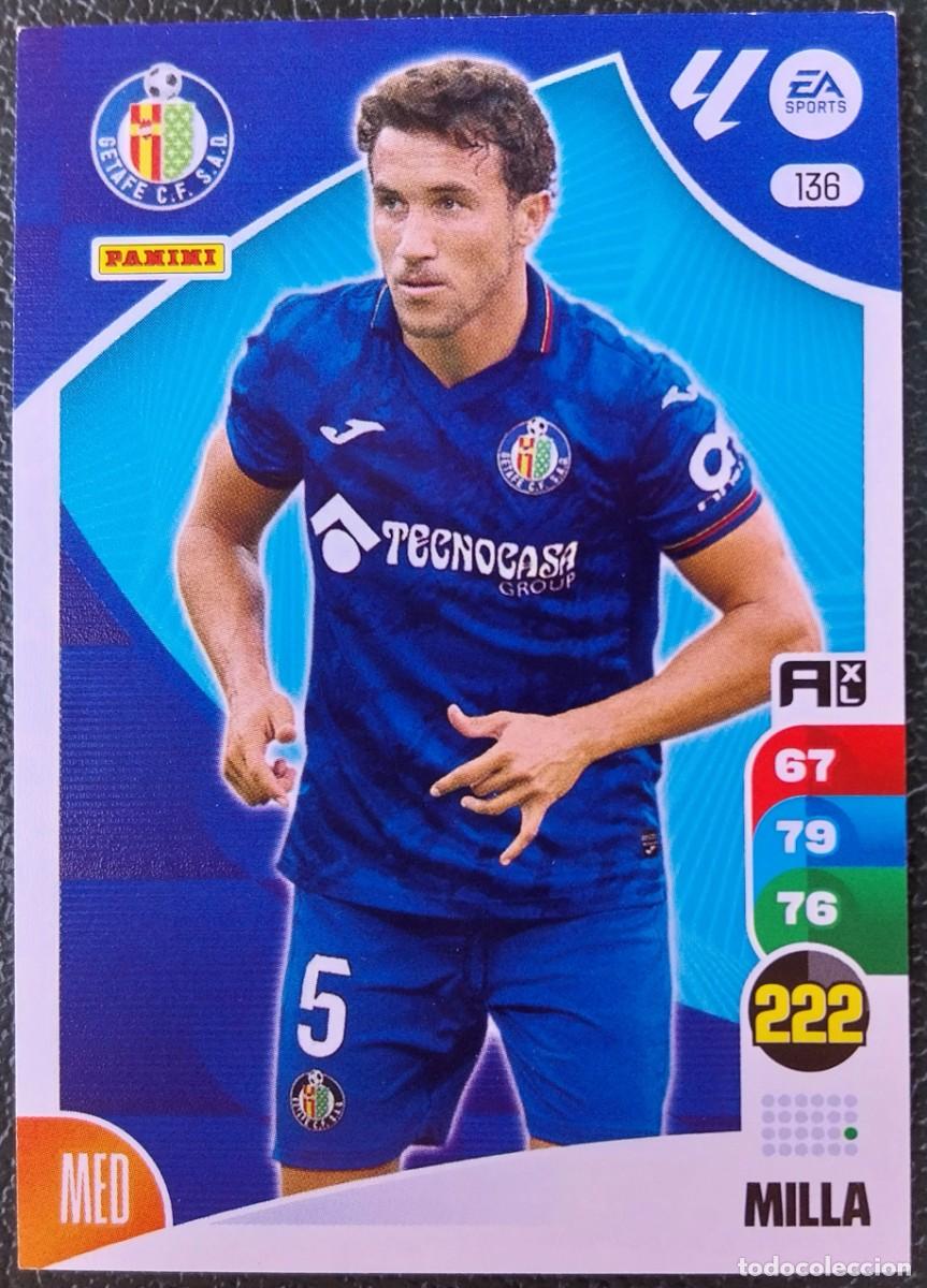Cromos de F&uacute;tbol: 136 MILLA GETAFE CF FICHAS ALBUM ADRENALYN XL 2024 2025 24 25