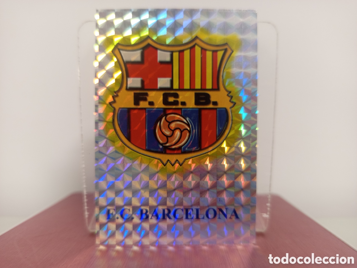 Cromos de Futebol: ❇️ CROMO ⚽ ESCUDO FC BARCELONA MUNDICROMO 2000 2001 ❇️