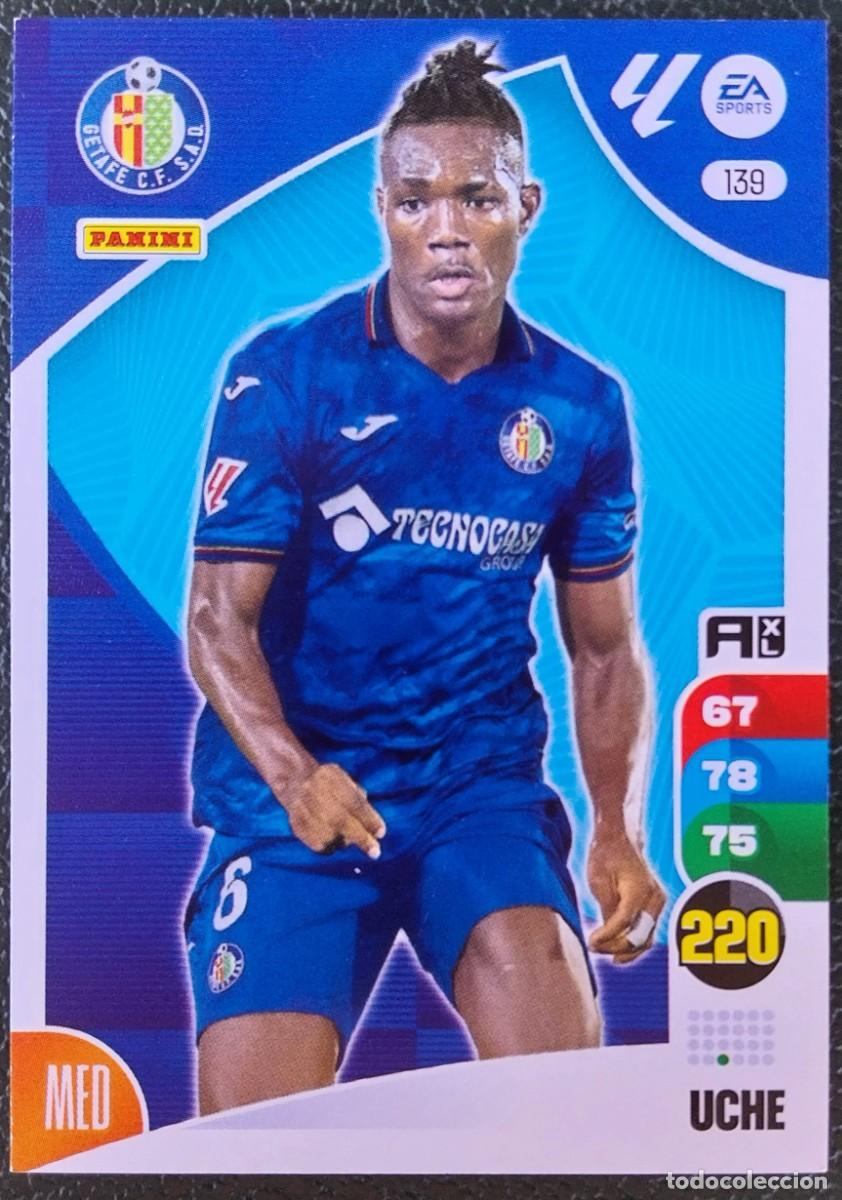 Cromos de F&uacute;tbol: 139 UCHE GETAFE CF FICHAS ALBUM ADRENALYN XL 2024 2025 24 25