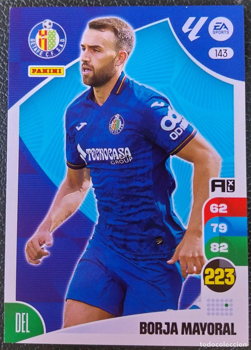 Cromos de F&uacute;tbol: 143 BORJA MAYORAL GETAFE CF FICHAS ALBUM ADRENALYN XL 2024 2025 24 25