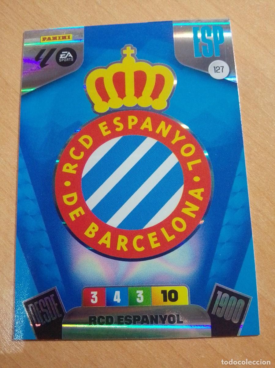 Cromos de F&uacute;tbol: 127 ESCUDO DEL ESPANYOL 25 26 ADRENALYN XL 2025 2026