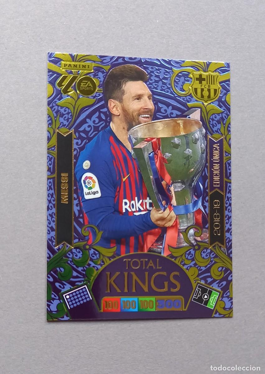 Cromos de F&uacute;tbol: MESSI 2018-19 EDICI&Oacute;N UNICA ADRENALYN XL DREAM BOX TOTAL KINGS 2025 2026 25 26 PANINI
