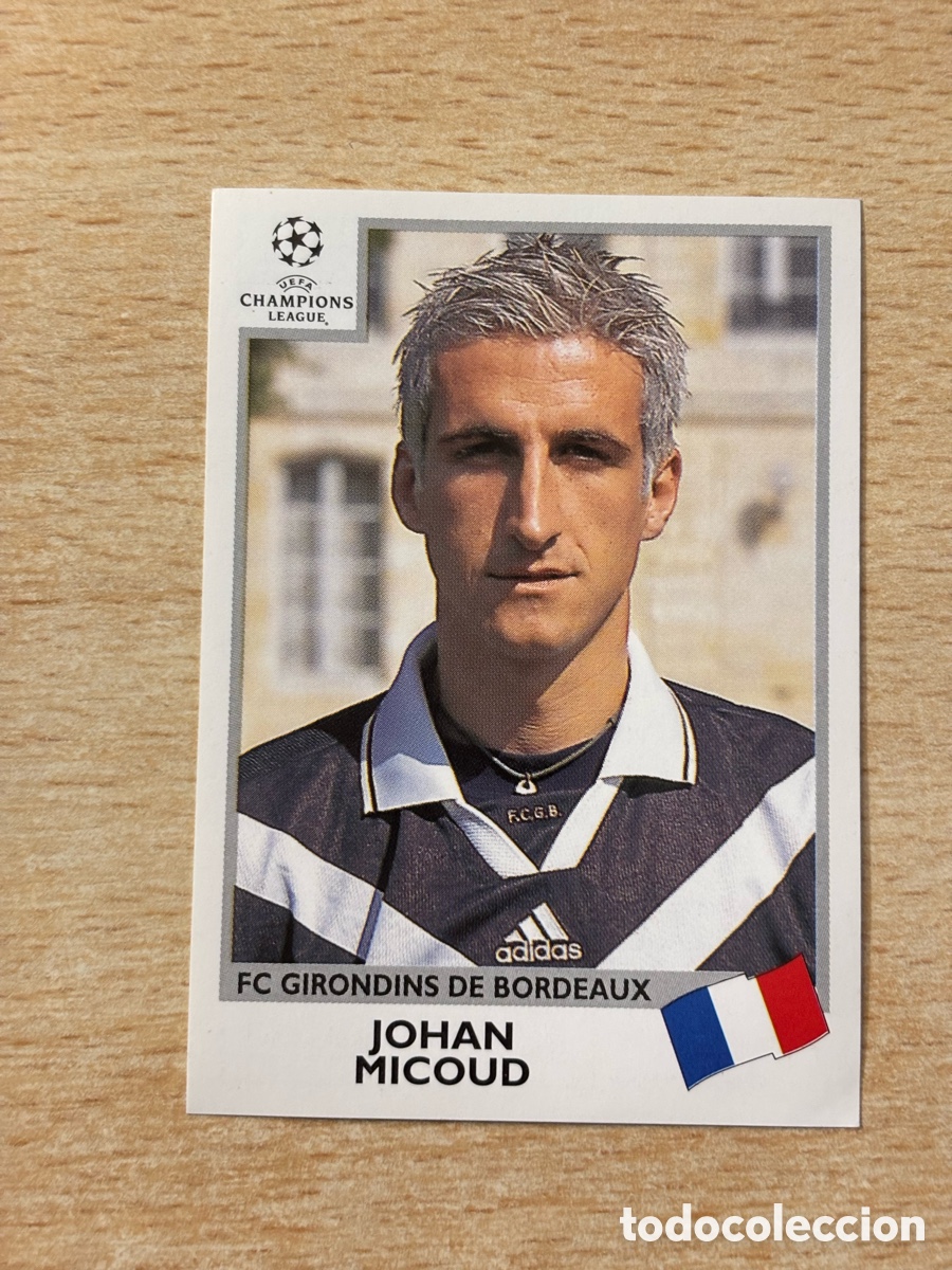 Cromos de F&uacute;tbol: # 265 Micoud Girondins Champions League 99 00 1999 2000 sin pegar
