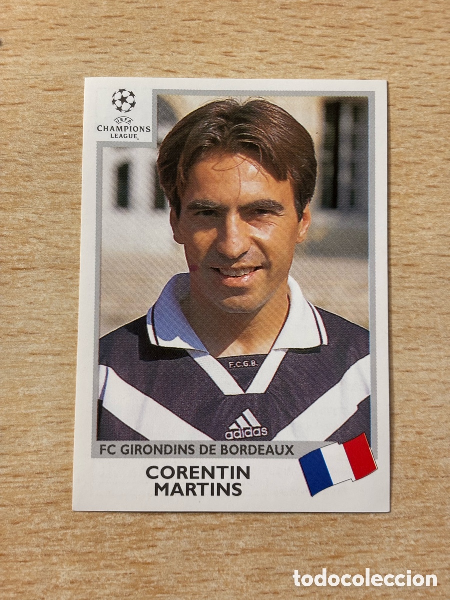 Cromos de F&uacute;tbol: # 262 Martins Girondins Champions League 99 00 1999 2000 sin pegar