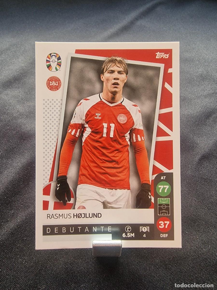 Cartes &agrave; collectionner de Football: Rasmus Hojlund 4 - EURO 2024 Lidl Match Attax