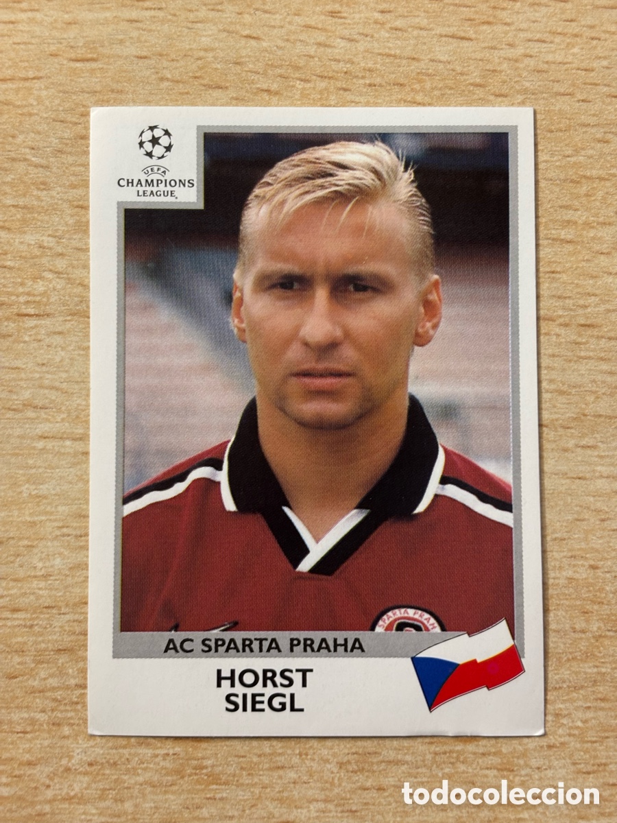 Cromos de F&uacute;tbol: # 255 Siegl Sparta Praha Champions League 99 00 1999 2000 sin pegar