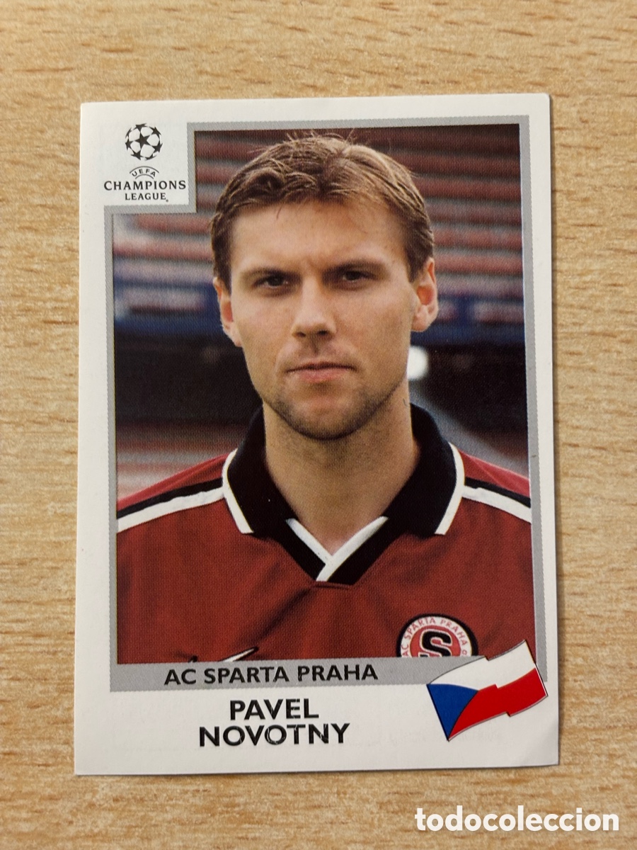 Cromos de F&uacute;tbol: # 248 Novotny Sparta Praha Champions League 99 00 1999 2000 sin pegar
