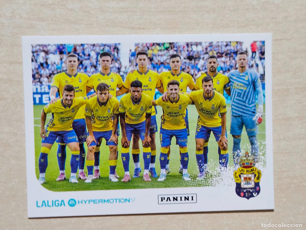 Cromos de F&uacute;tbol: N&ordm; 250 ALINEACION - LAS PALMAS - CROMO - LIGA HYPERMOTION 2025 2026 SEGUNDA DIVISION 25 26