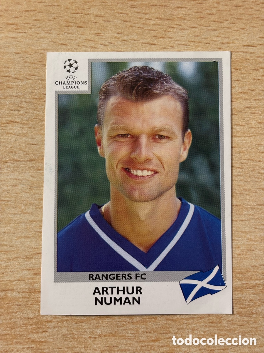 Cromos de F&uacute;tbol: # 209 Numan Rangers FC Champions League 99 00 1999 2000 sin pegar