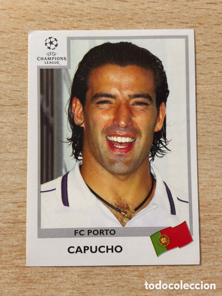 Cromos de F&uacute;tbol: # 166 Capucho Porto Champions League 99 00 1999 2000 sin pegar