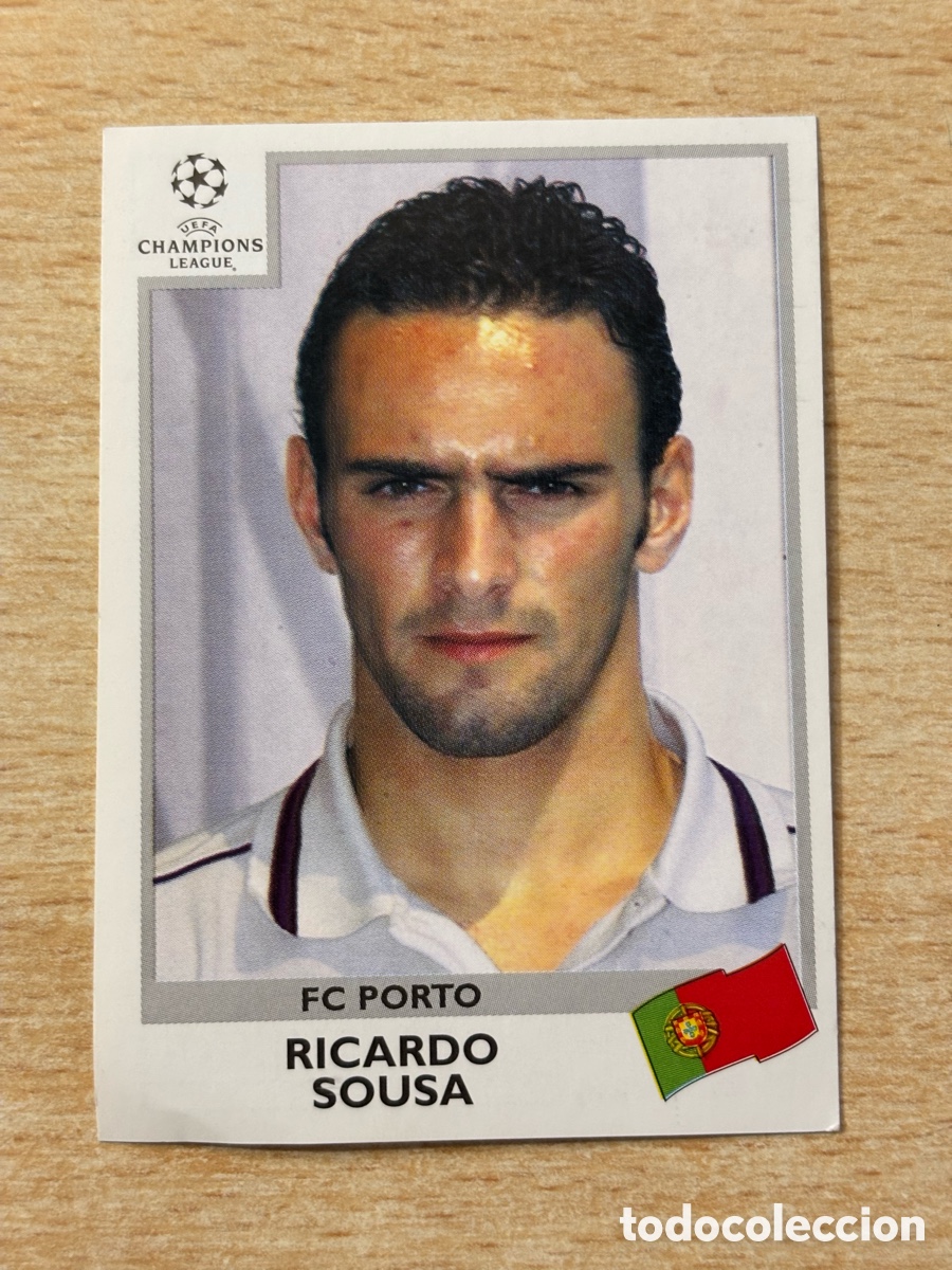 Cromos de F&uacute;tbol: # 165 Sousa Porto Champions League 99 00 1999 2000 sin pegar