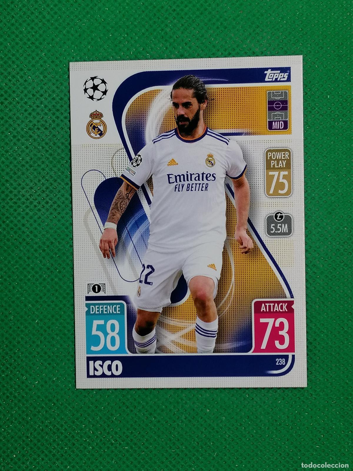 Cromos de F&uacute;tbol: 241 KARIM BENZEMA REAL MADRID GOAL MACHINE ⚽TOPPS MATCH ATTAX CHAMPIONS 2021 2022 21 22 ⚽
