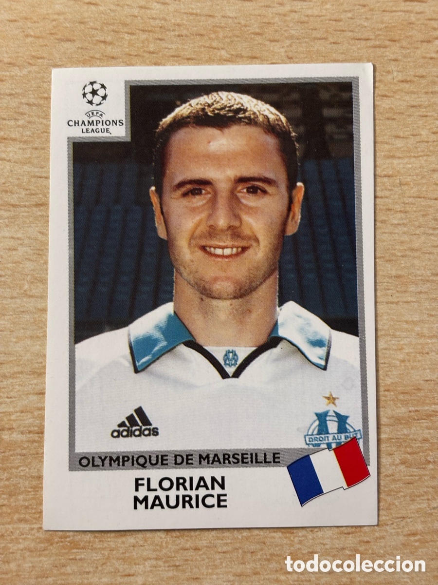 Cromos de F&uacute;tbol: # 152 Maurice Olympique Champions League 99 00 1999 2000 sin pegar