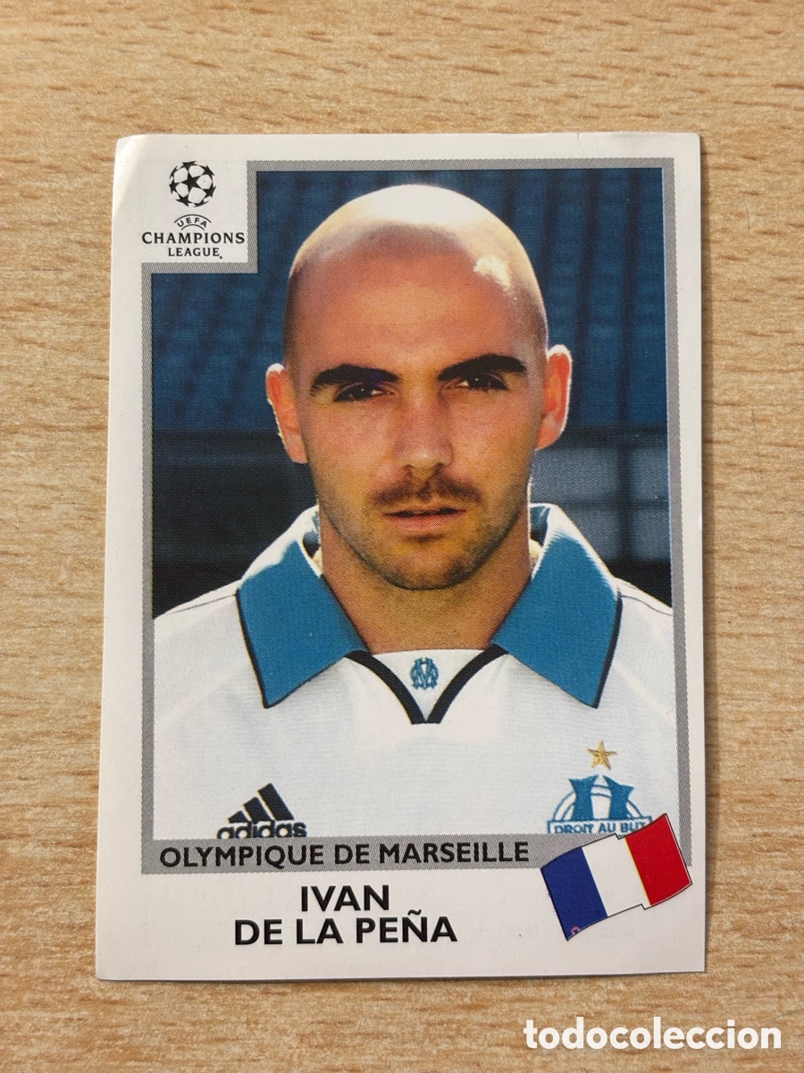 Cartes &agrave; collectionner de Football: # 146 De la Pe&ntilde;a Olympique Champions League 99 00 1999 2000 sin pegar