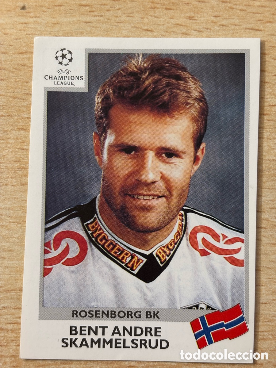 Cromos de F&uacute;tbol: # 78 Skammelsrud Rosenborg Champions League 99 00 1999 2000 sin pegar