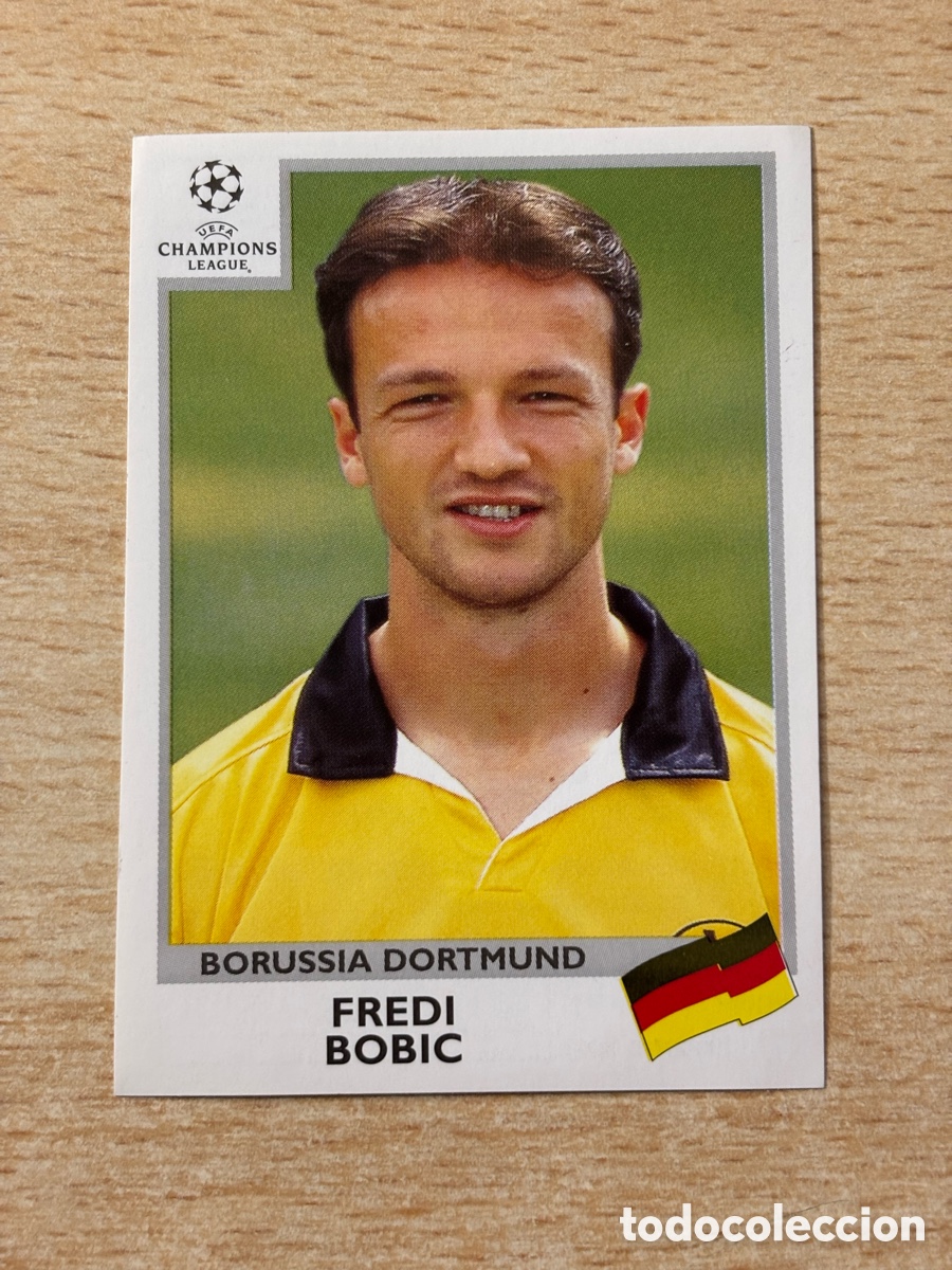 Cromos de F&uacute;tbol: # 68 Bobic Borussia Dortmund Champions League 99 00 1999 2000 sin pegar