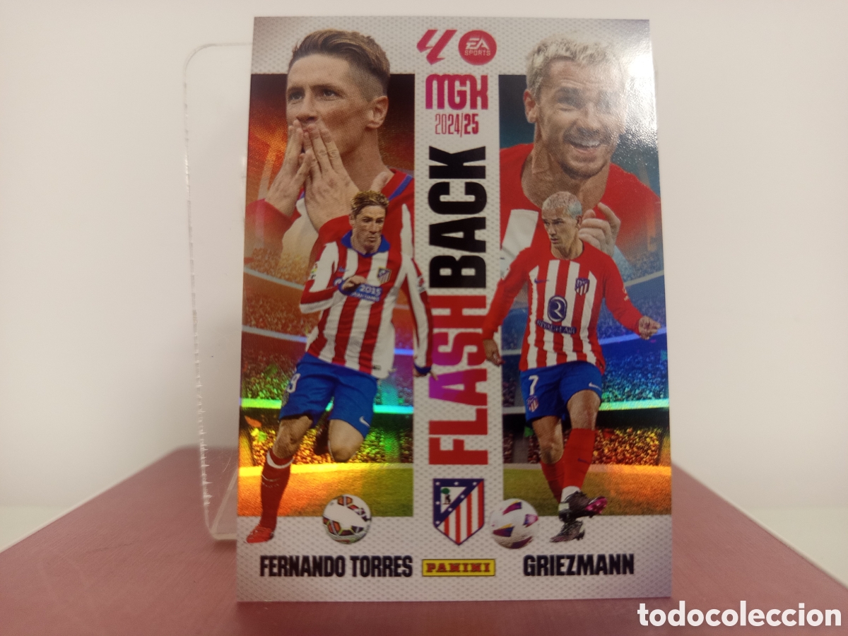 Fu&szlig;ball-Sticker: ❇️ CROMO ⚽ GRIEZMANN FERNANDO TORRES ATLETICO DE MADRID FLASHBACK PANINI MEGACRACKS 2024 25 ❇️