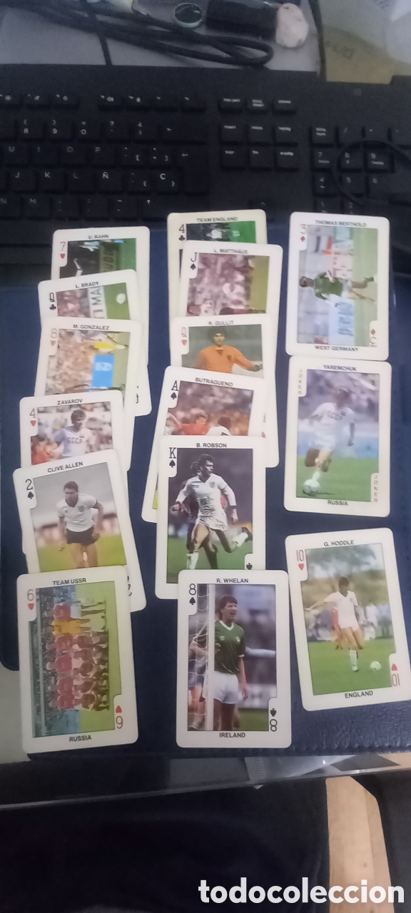 Cromos de F&uacute;tbol: Lote 15 cromos DANDY BUBBLE GUM EUROCOPA 1988 NO PANINI