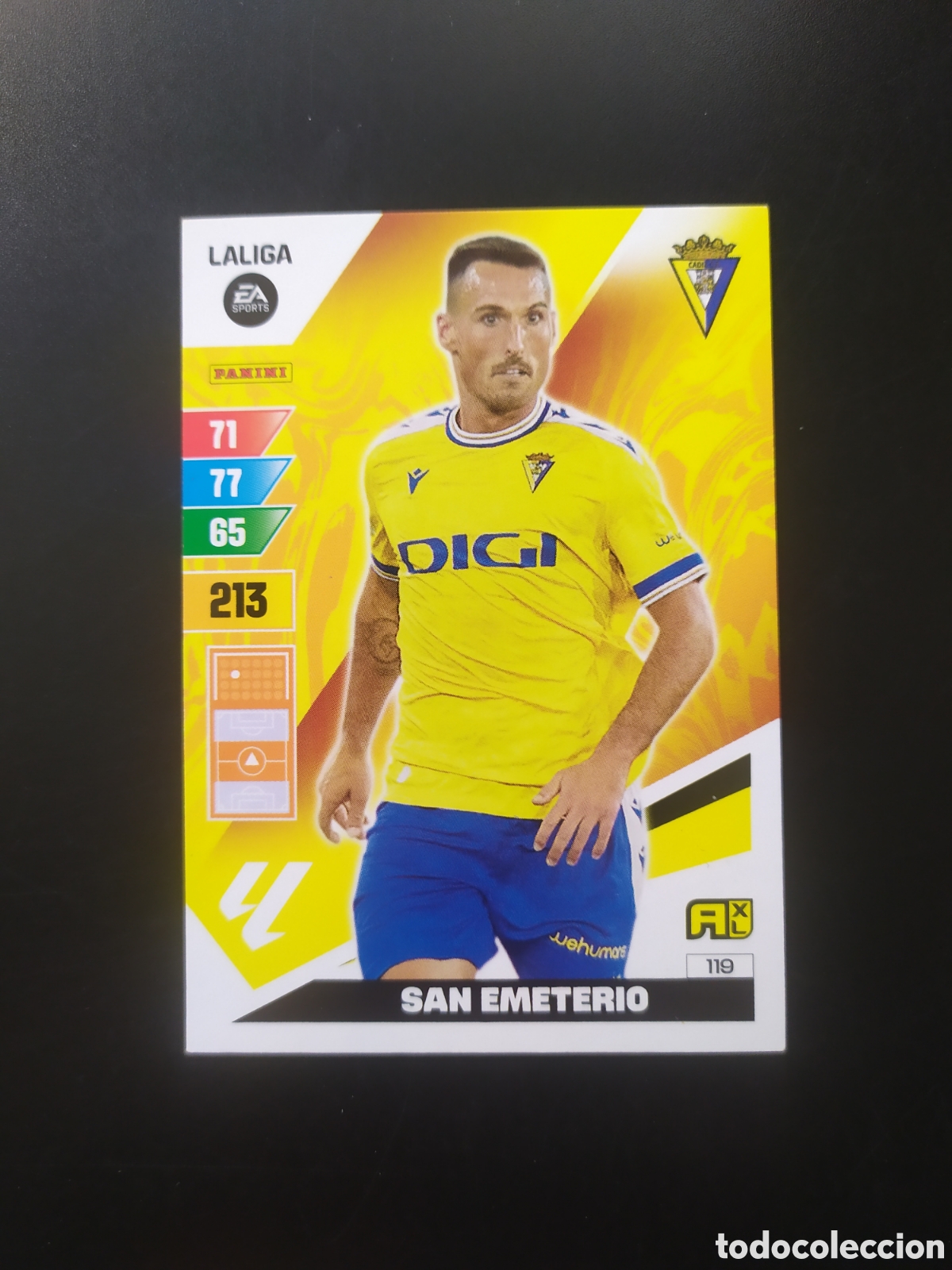Cromos de F&uacute;tbol: Adrenalyn 2023 2024 23 24 panini San Emeterio n&deg; 119 C&aacute;diz