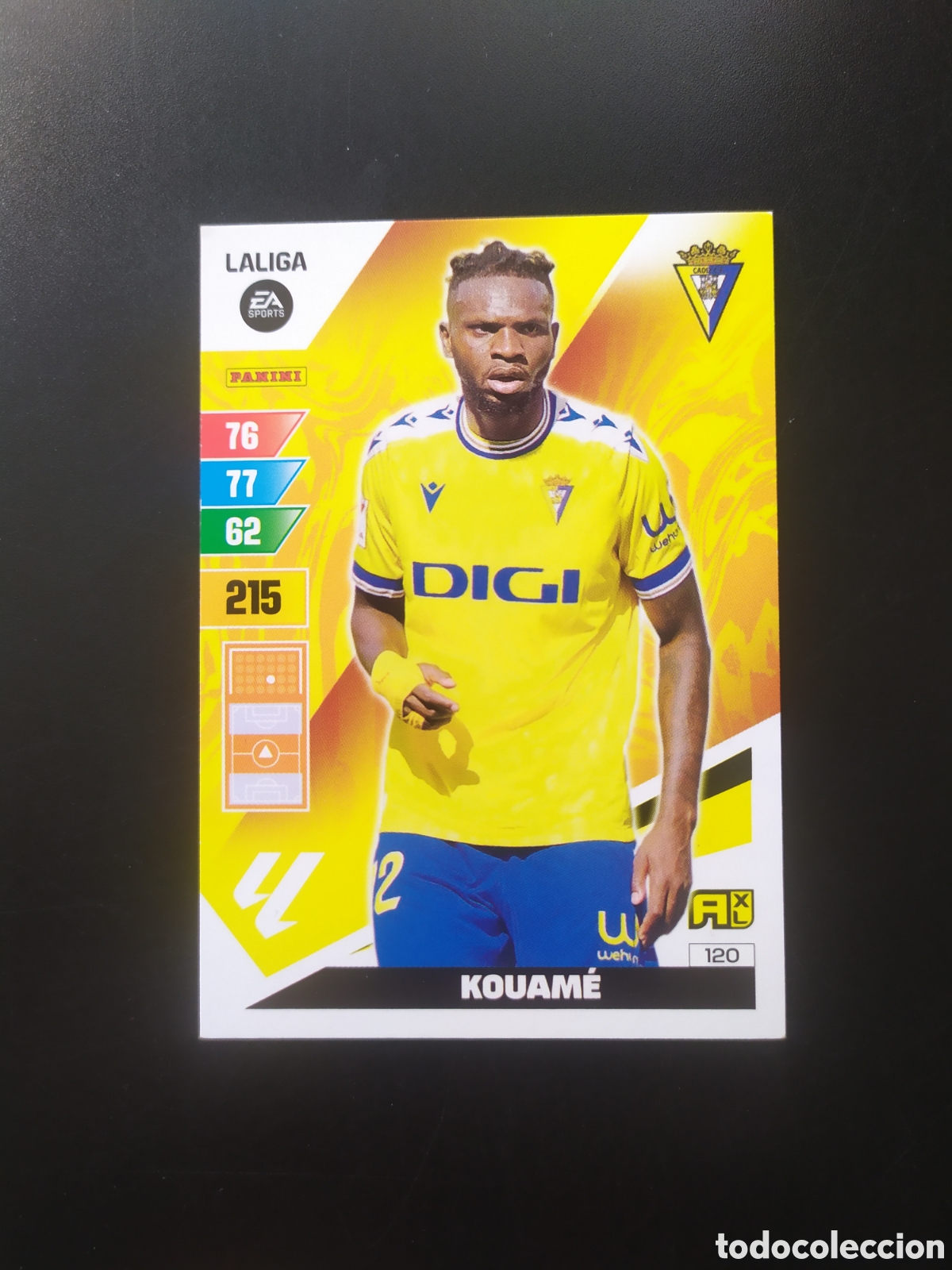Cromos de F&uacute;tbol: Adrenalyn 2023 2024 23 24 panini Kouame n&deg; 120 C&aacute;diz