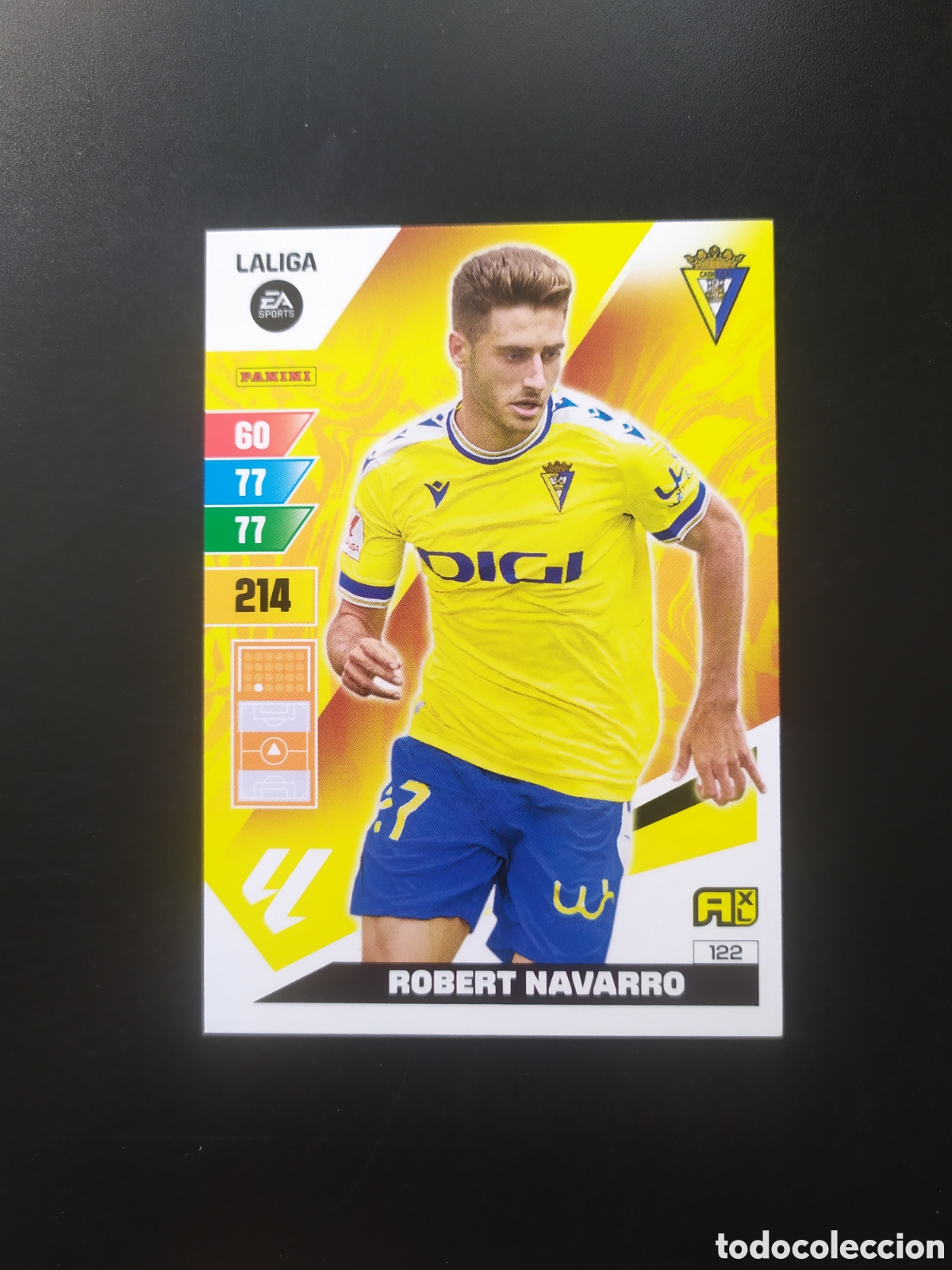 Cromos de F&uacute;tbol: Adrenalyn 2023 2024 23 24 panini Robert Navarro n&deg; 122 C&aacute;diz