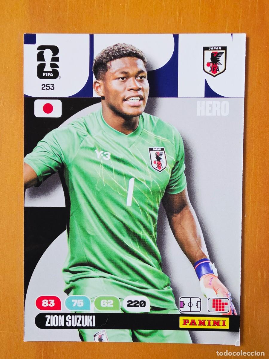 Cromos de F&uacute;tbol: 253 Zion Suzuki, Hero, Jap&oacute;n, Panini Adrenalyn XL Fifa World Cup 2026 Mundial 26