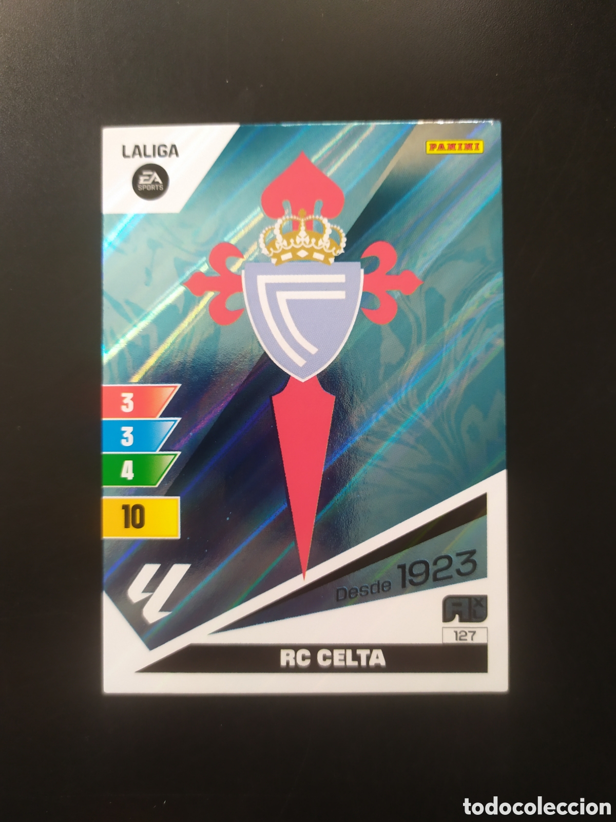 Cromos de F&uacute;tbol: Adrenalyn 2023 2024 23 24 panini escudo n&deg; 127 Celta Vigo