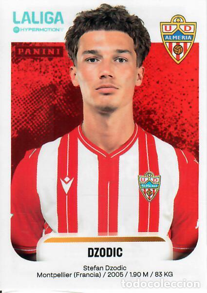Cromos de F&uacute;tbol: PANINI HYPERMOTION 2025-26 (25 - 26) - N&ordm; 33 BIS - DZODIC - ALMERIA