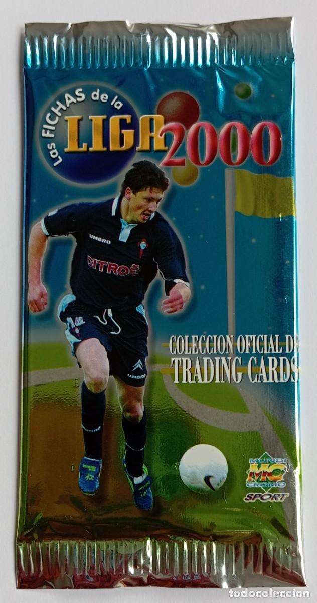 Cromos de F&uacute;tbol: Sobre trading cards f&uacute;tbol sin abrir LAS FICHAS DE LA LIGA 2000. Lubo Penev, Celta de Vigo