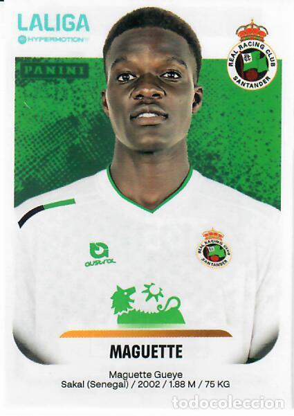 Cromos de F&uacute;tbol: PANINI HYPERMOTION 2025-26 (25 - 26) - N&ordm; 335 BIS - MAGUETTE - RACING SANTANDER