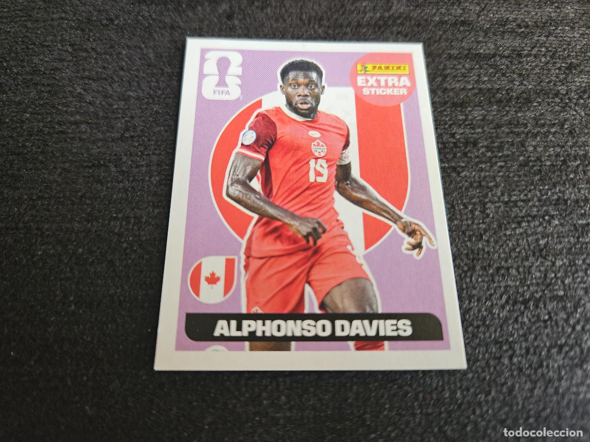 Cromos de F&uacute;tbol: FIFA WORLD CUP 2026 EXTRA STICKER ALPHONSO DAVIES
