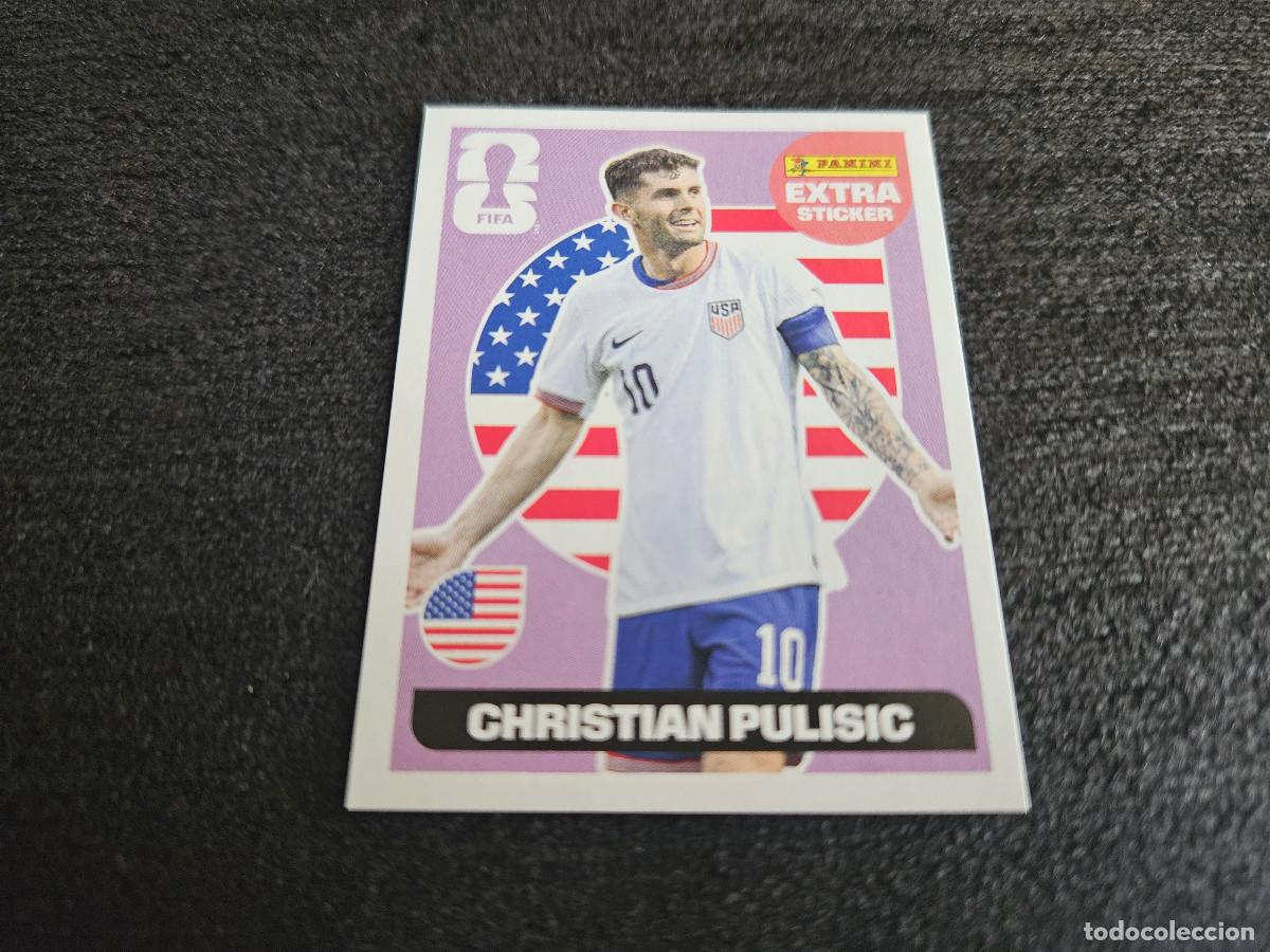 Cromos de F&uacute;tbol: FIFA WORLD CUP 2026 EXTRA STICKER CHRISTIAN PULISIC