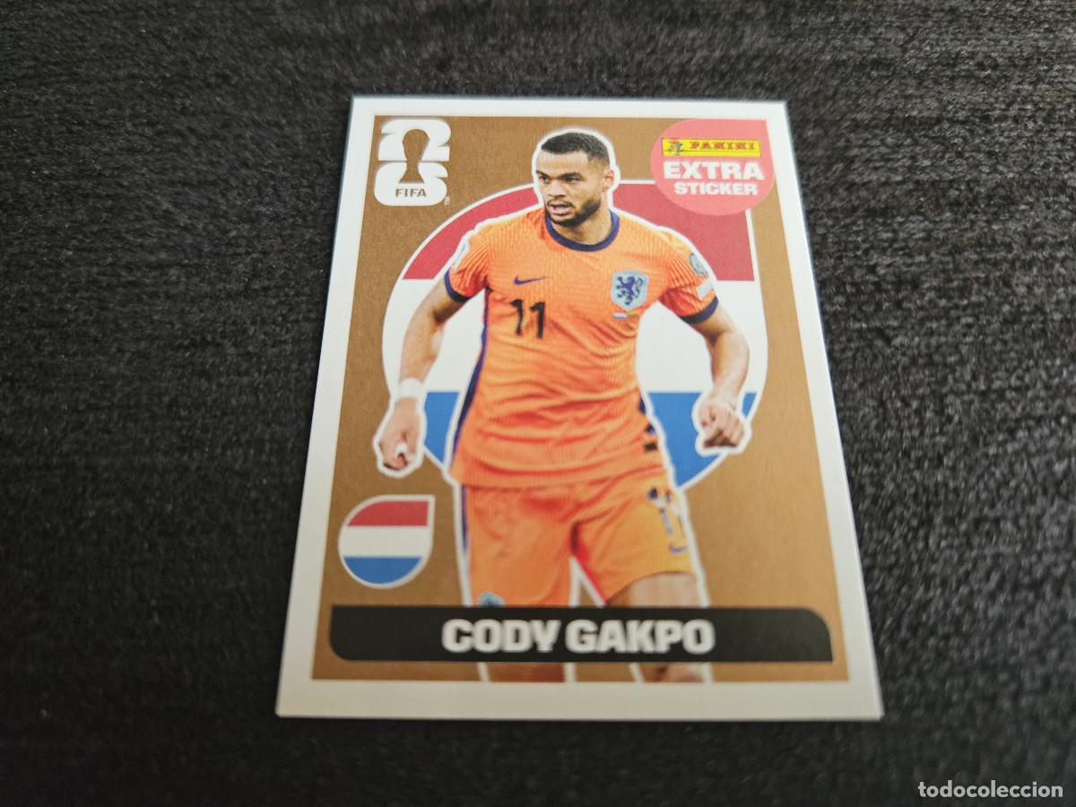 Cromos de F&uacute;tbol: FIFA WORLD CUP 2026 EXTRA STICKER CODY GAKPO