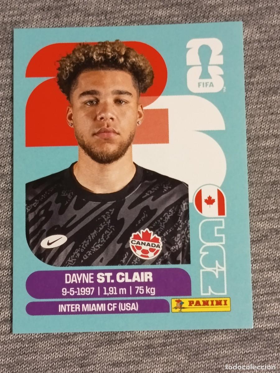 Cromos de F&uacute;tbol: ST.CLAIR CAN 2 STICKER MUNDIAL 2026 PANINI FIFA WORLD CUP NUEVO