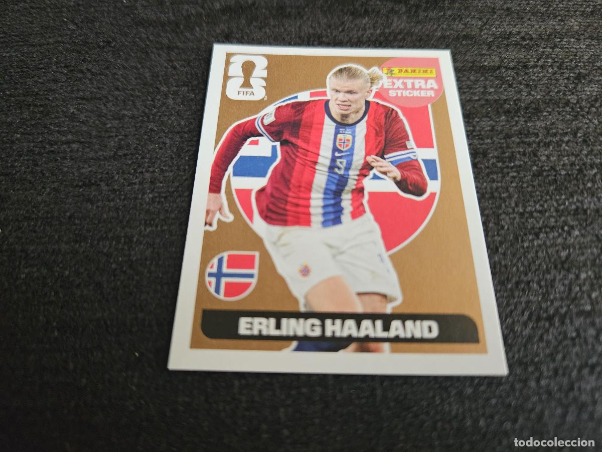 Cromos de F&uacute;tbol: FIFA WORLD CUP 2026 EXTRA STICKER ERLING HAALAND