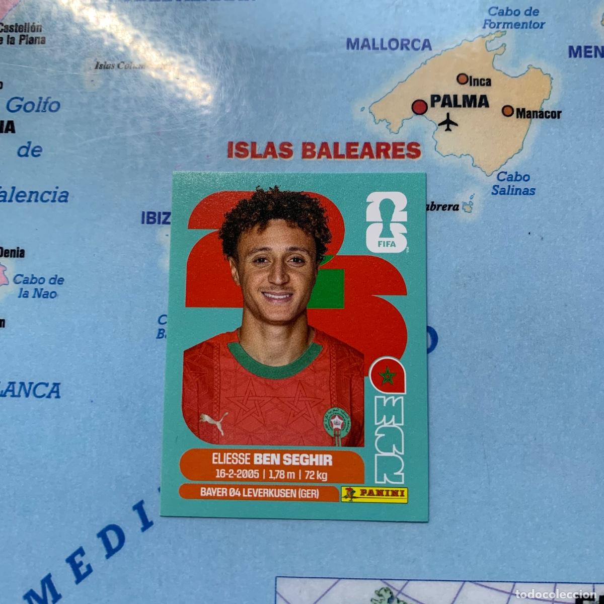 Cromos de F&uacute;tbol: Marruecos n&uacute;mero 12 cromo panini Mundial Fifa World Cup 2026