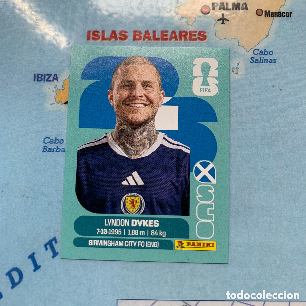 Cromos de F&uacute;tbol: Escocia n&uacute;mero 18 cromo panini Mundial Fifa World Cup 2026