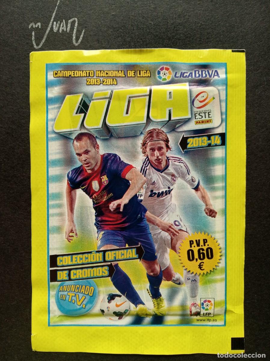 Fu&szlig;ball-Sticker: SOBRE SIN ABRIR VERS. ESTRECHO ⚽ PANINI &reg; 2013 2014 LIGA ESTE 13 14 MESSI ? CRISTIANO RONALDO ROOKIE