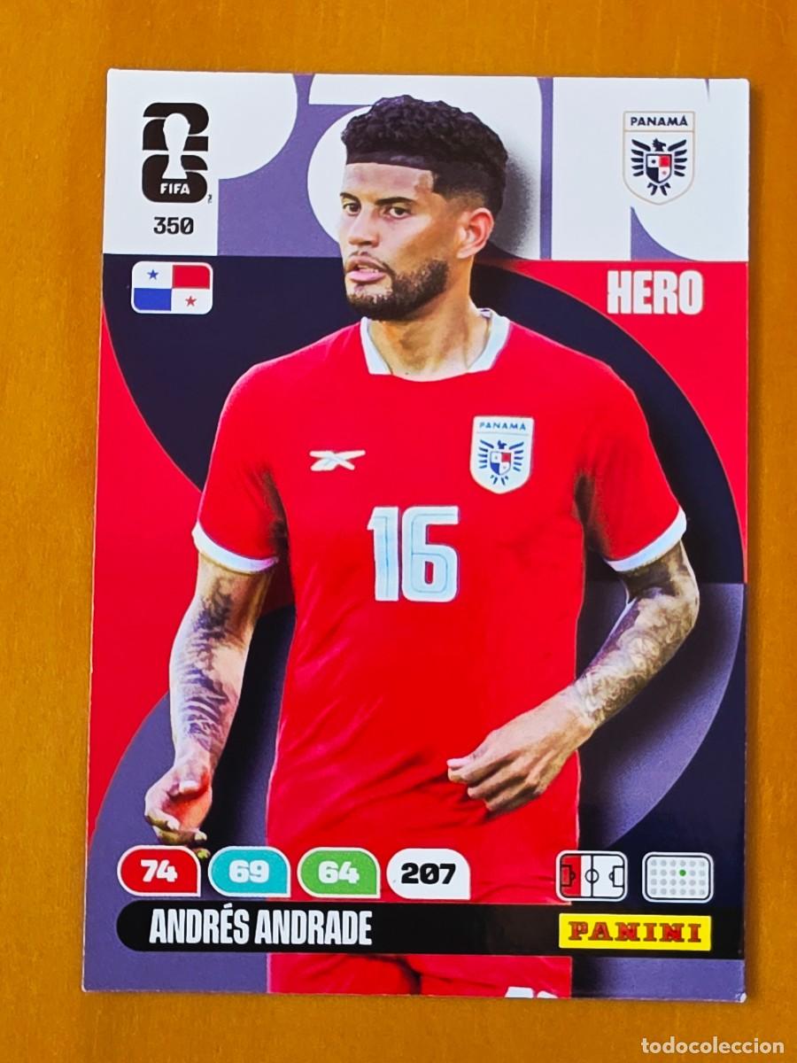 Cartes &agrave; collectionner de Football: 350 Andr&eacute;s Andrade, Hero, Panam&aacute;, Panini Adrenalyn XL Fifa World Cup 2026 Mundial 26