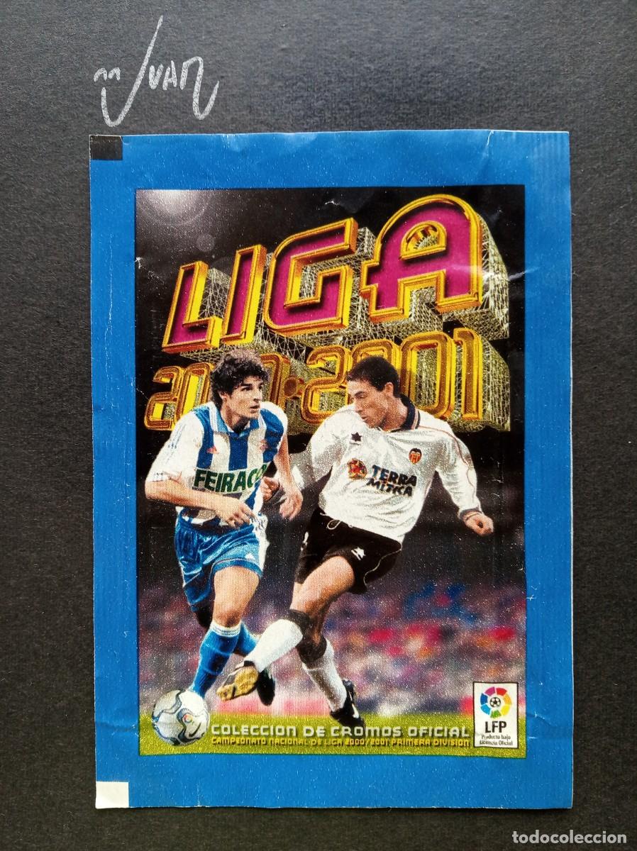 Cromos de F&uacute;tbol: SOBRE ABIERTO SIN CROMOS ⚽ PANINI &reg; LIGA 2000 2001 COLECCIONES ESTE 00 01