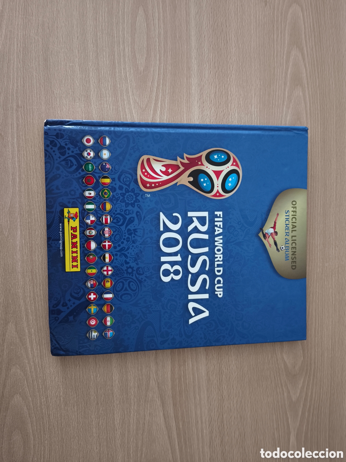 Cromos de F&uacute;tbol: &Aacute;lbum Panini FIFA World Cup Rusia 2018. Tapa dura. COMPLETO. Muy buen estado y bien cuidado
