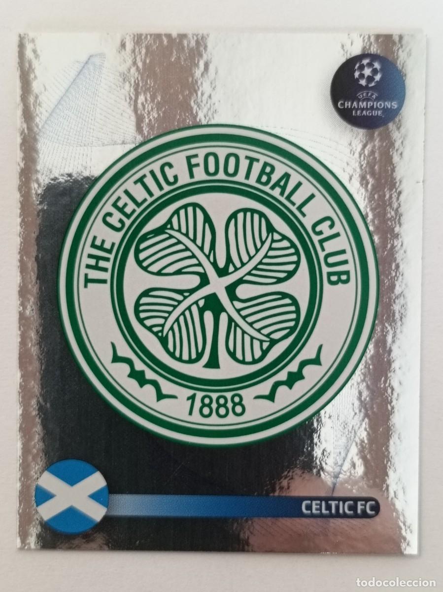Cromos de F&uacute;tbol: #196 ESCUDO (CELTIC GLASGOW) CHAMPIONS LEAGUE 2008/2009 PANINI