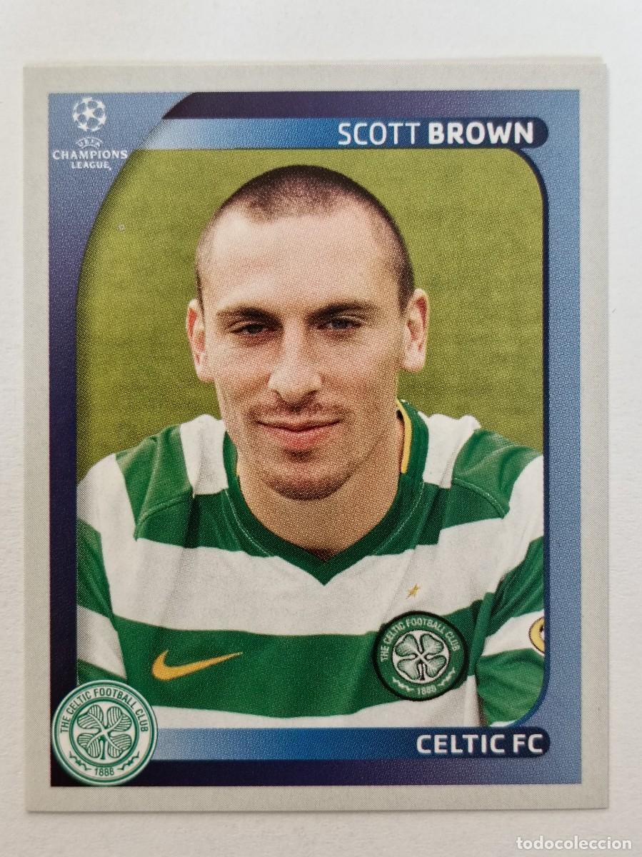 Cromos de F&uacute;tbol: #206 BROWN (CELTIC GLASGOW) CHAMPIONS LEAGUE 2008/2009 PANINI