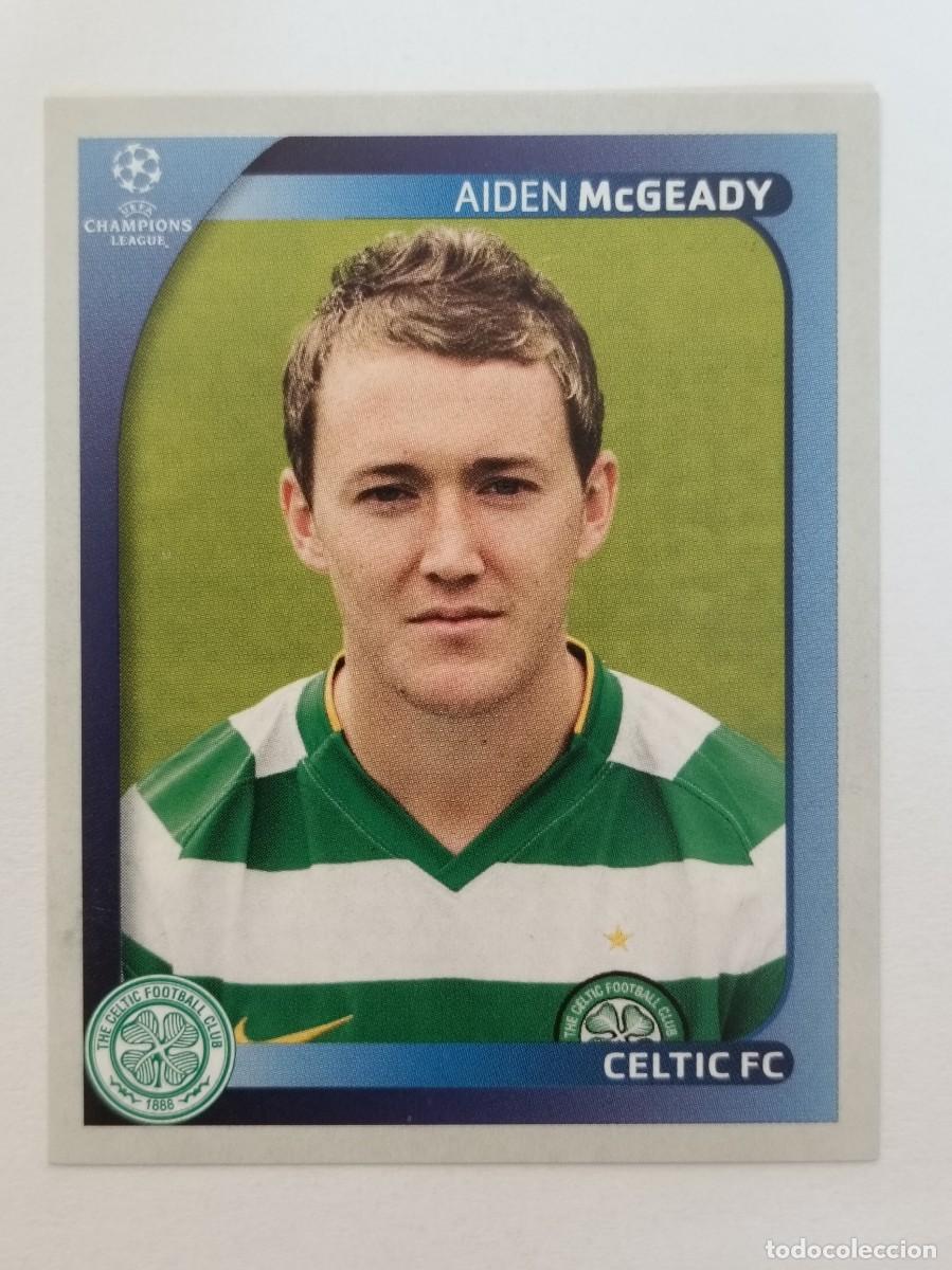Cromos de F&uacute;tbol: #208 MCGEADY (CELTIC GLASGOW) CHAMPIONS LEAGUE 2008/2009 PANINI