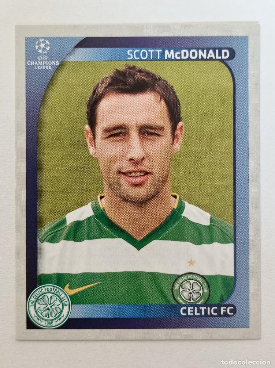 Cromos de F&uacute;tbol: #210 MCDONALD (CELTIC GLASGOW) CHAMPIONS LEAGUE 2008/2009 PANINI