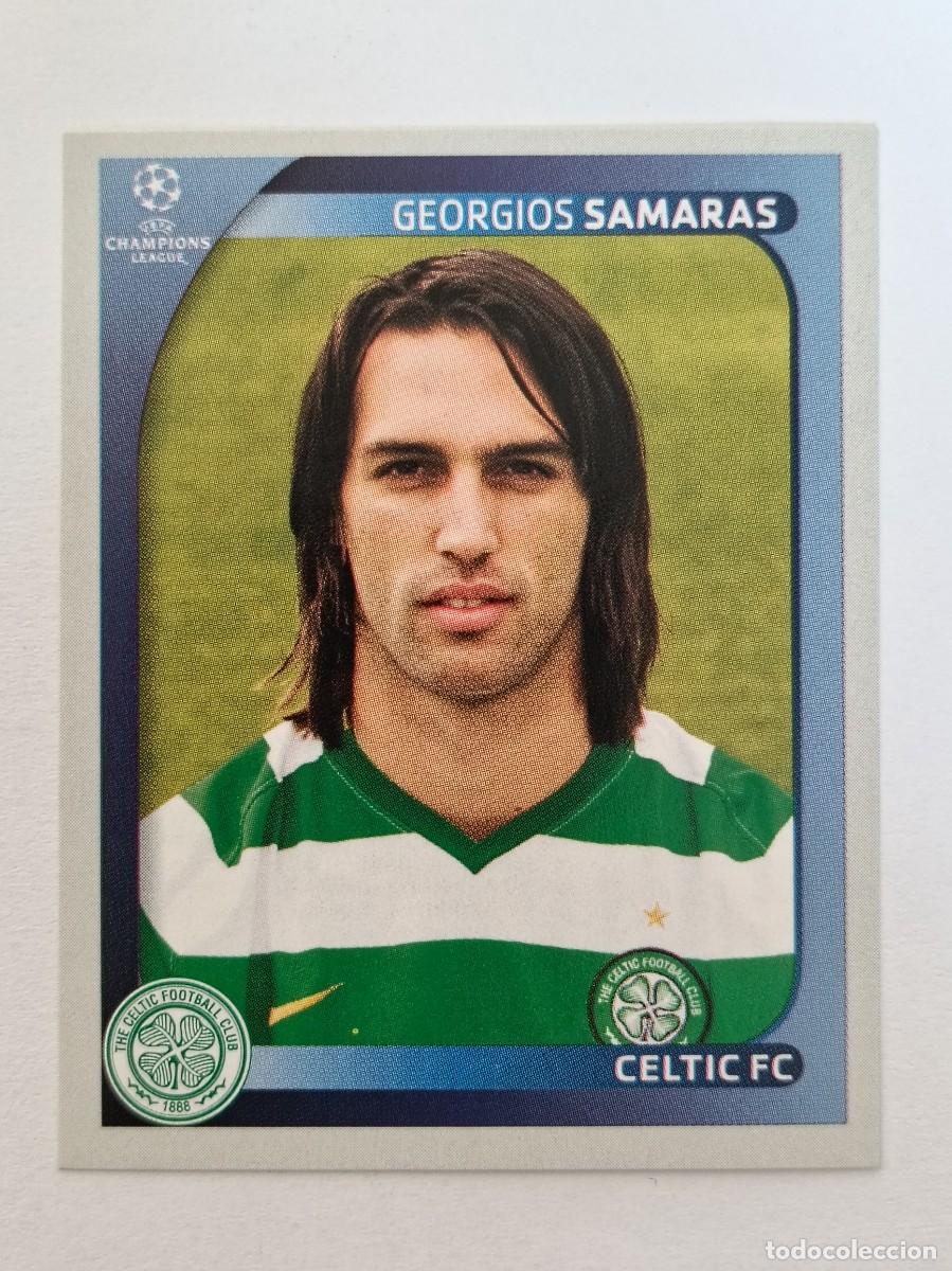 Fu&szlig;ball-Sticker: #212 SAMARAS (CELTIC GLASGOW) CHAMPIONS LEAGUE 2008/2009 PANINI